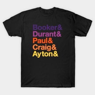 Phoenix Suns & Roster CE 22 T-Shirt